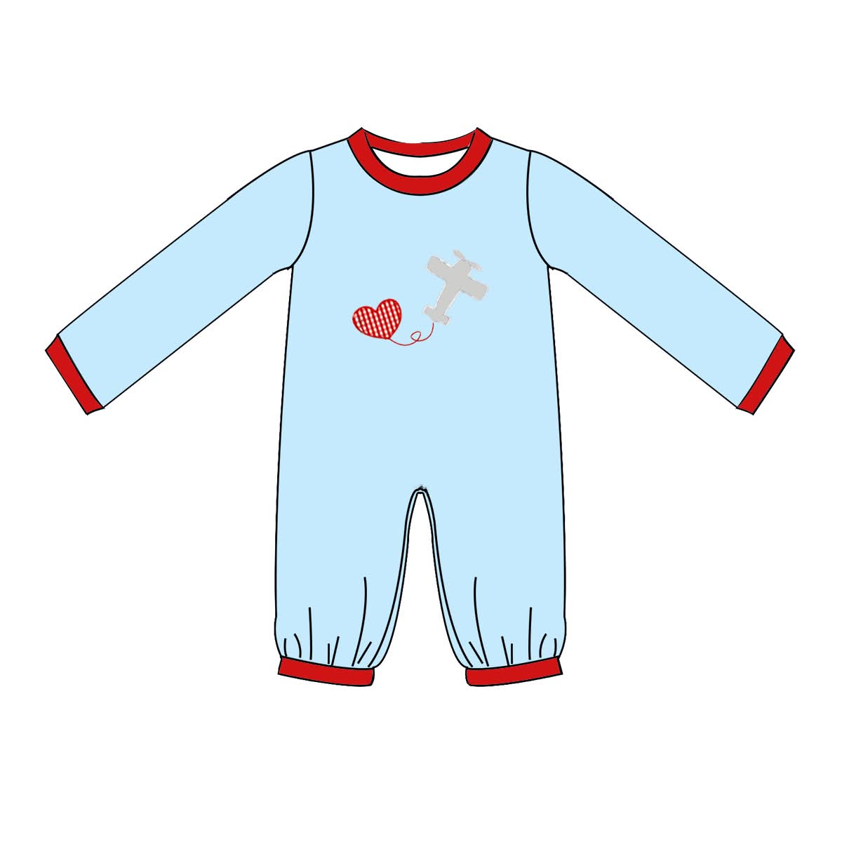Preorder Boy Airplane Romper